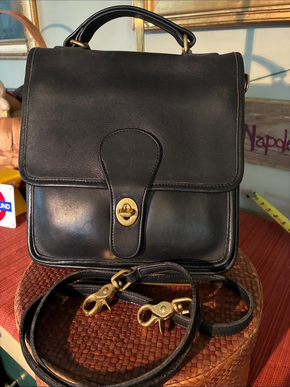 Vintage Coach Station Bag (Style No. 5130)